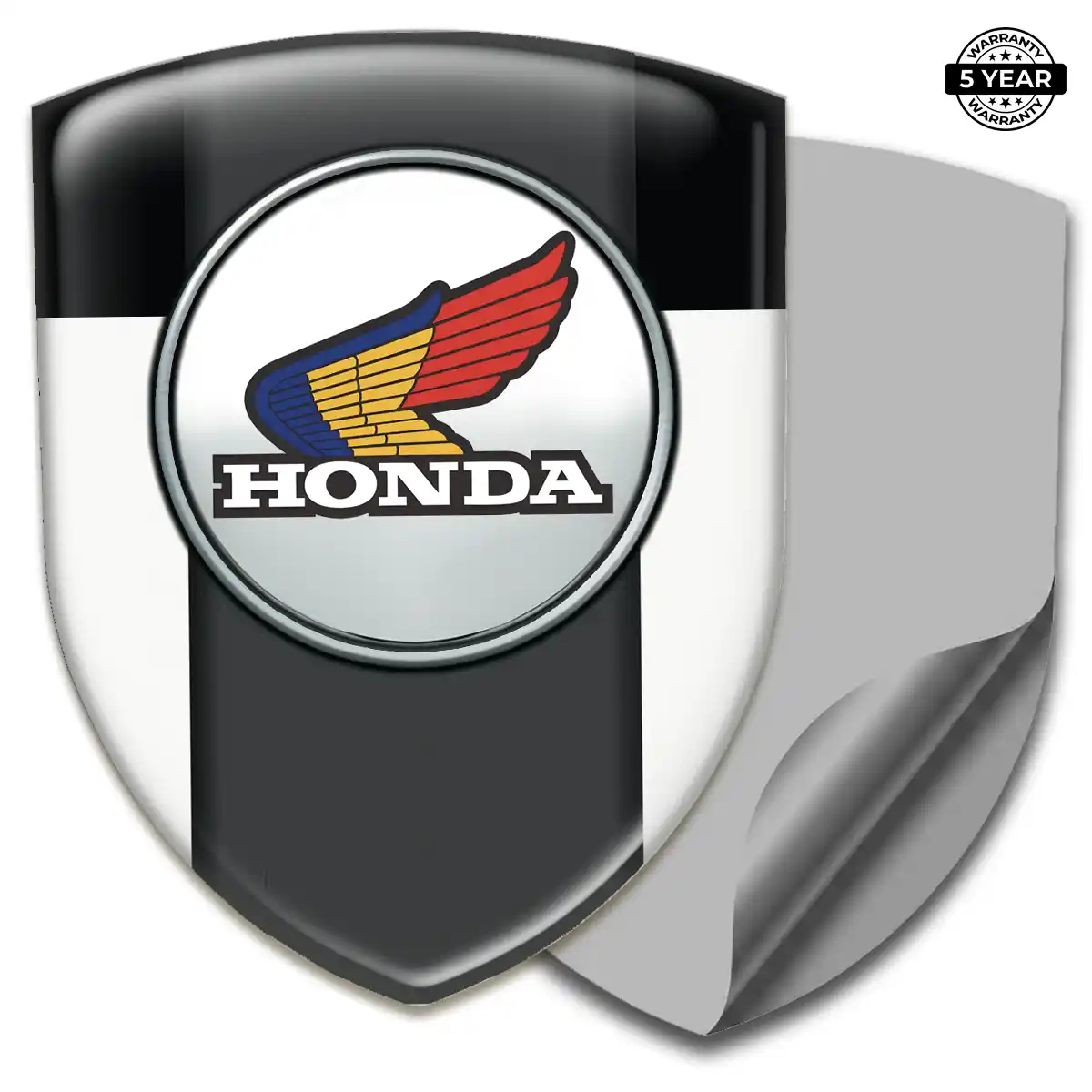 Honda Domed Decal Elite Finish