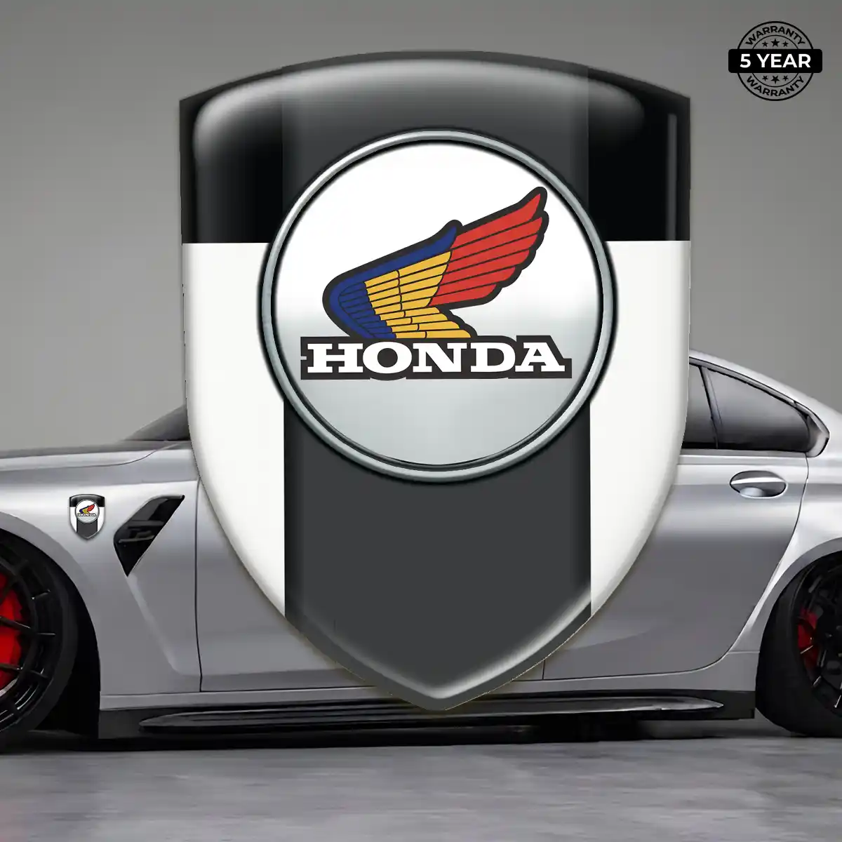 Honda Domed Decal Elite Finish