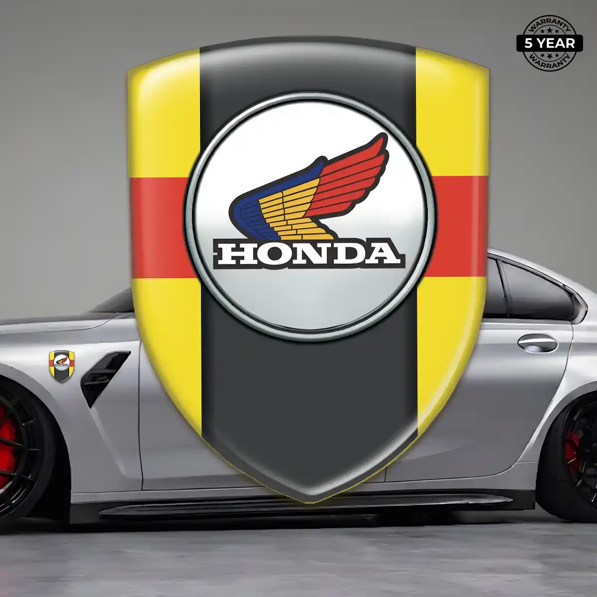 Honda Domed Decal Interior Elegance