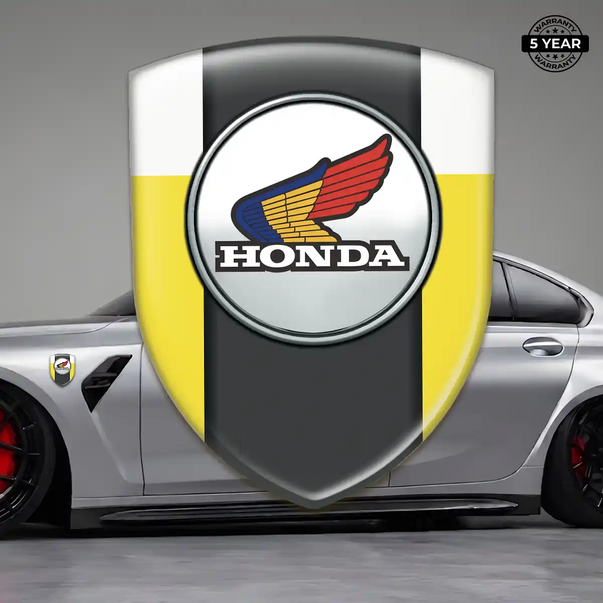 Honda Domed Decal Outer Style