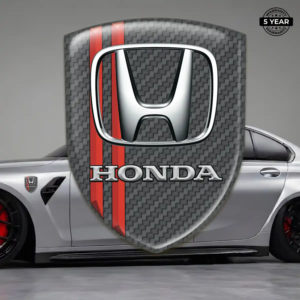 Honda Domed Emblem Refined Design