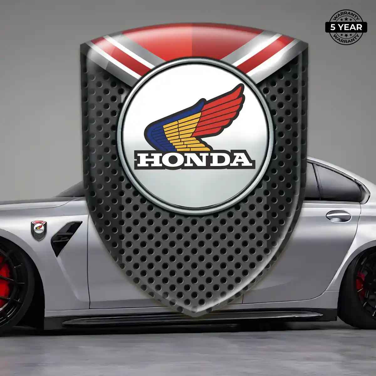 Honda Domed Emblem Resin Elite