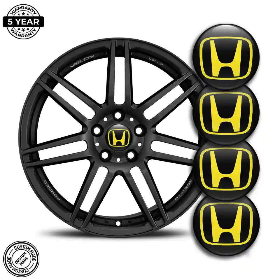 Honda Domed Emblem Self-Adhesive Stylish Design