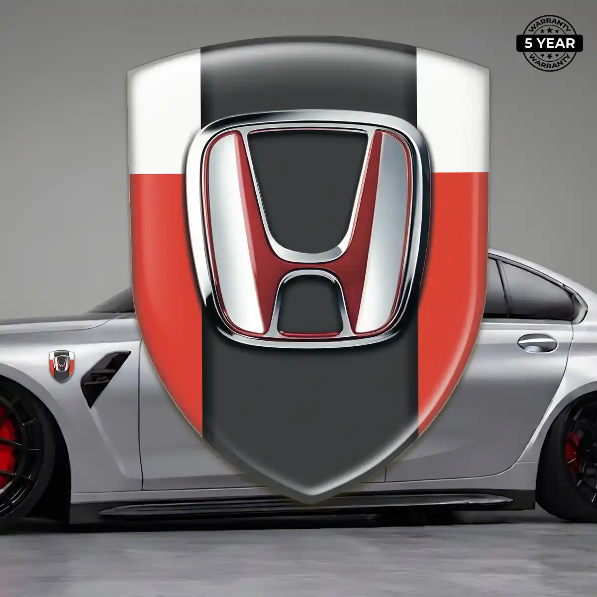 Honda Domed Emblem Sleek Style