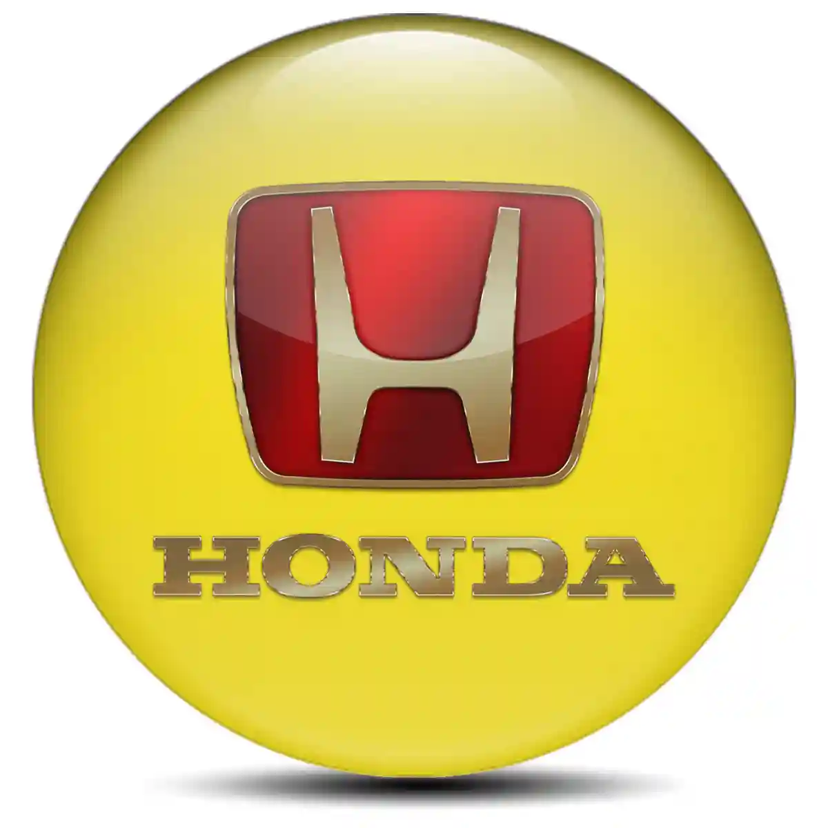 Honda Domed Emblem Stylish Design