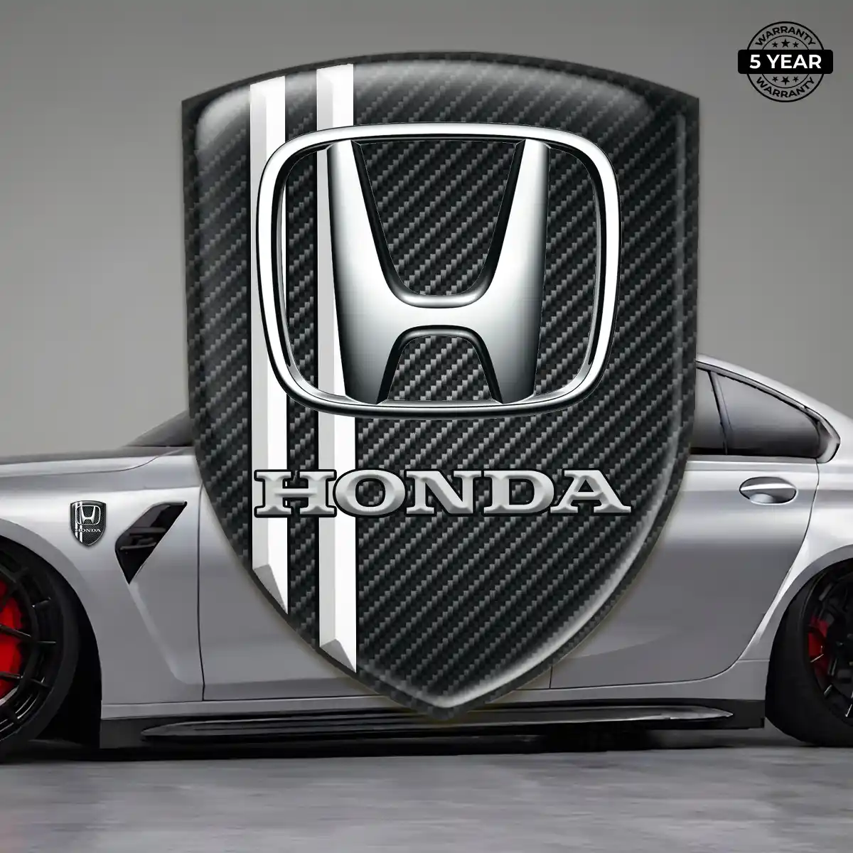 Honda Domed Logo Decal Cabin Style