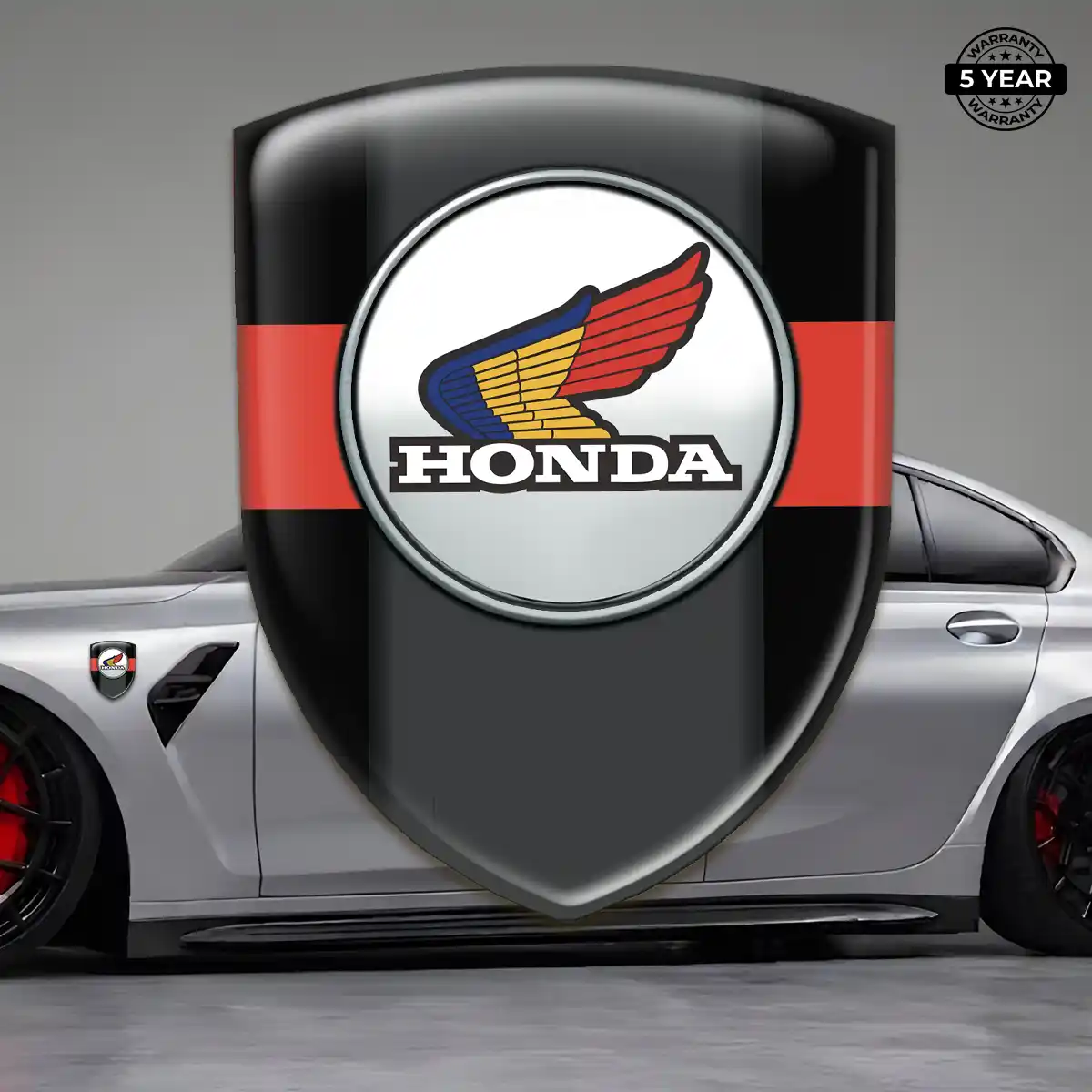Honda Domed Logo Decal Elite Finish