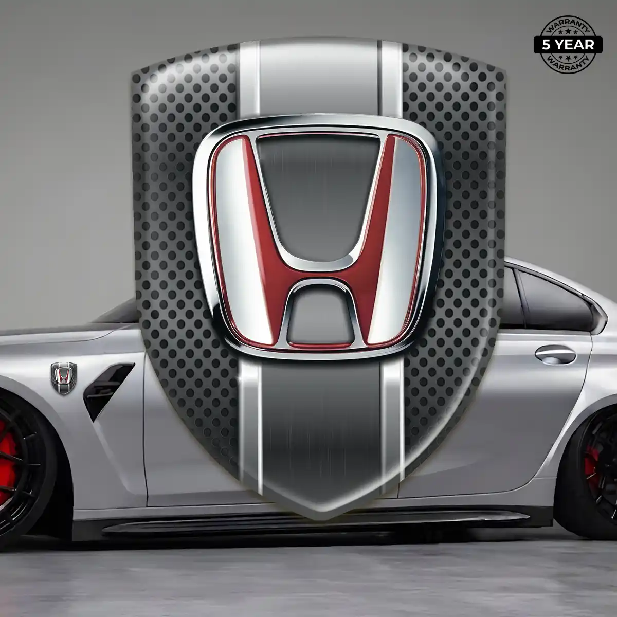 Honda Domed Logo Decal Premium Dome