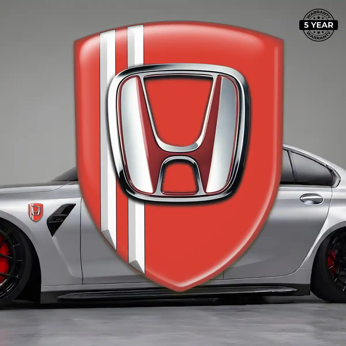 Honda Domed Logo Decal Prime Quality