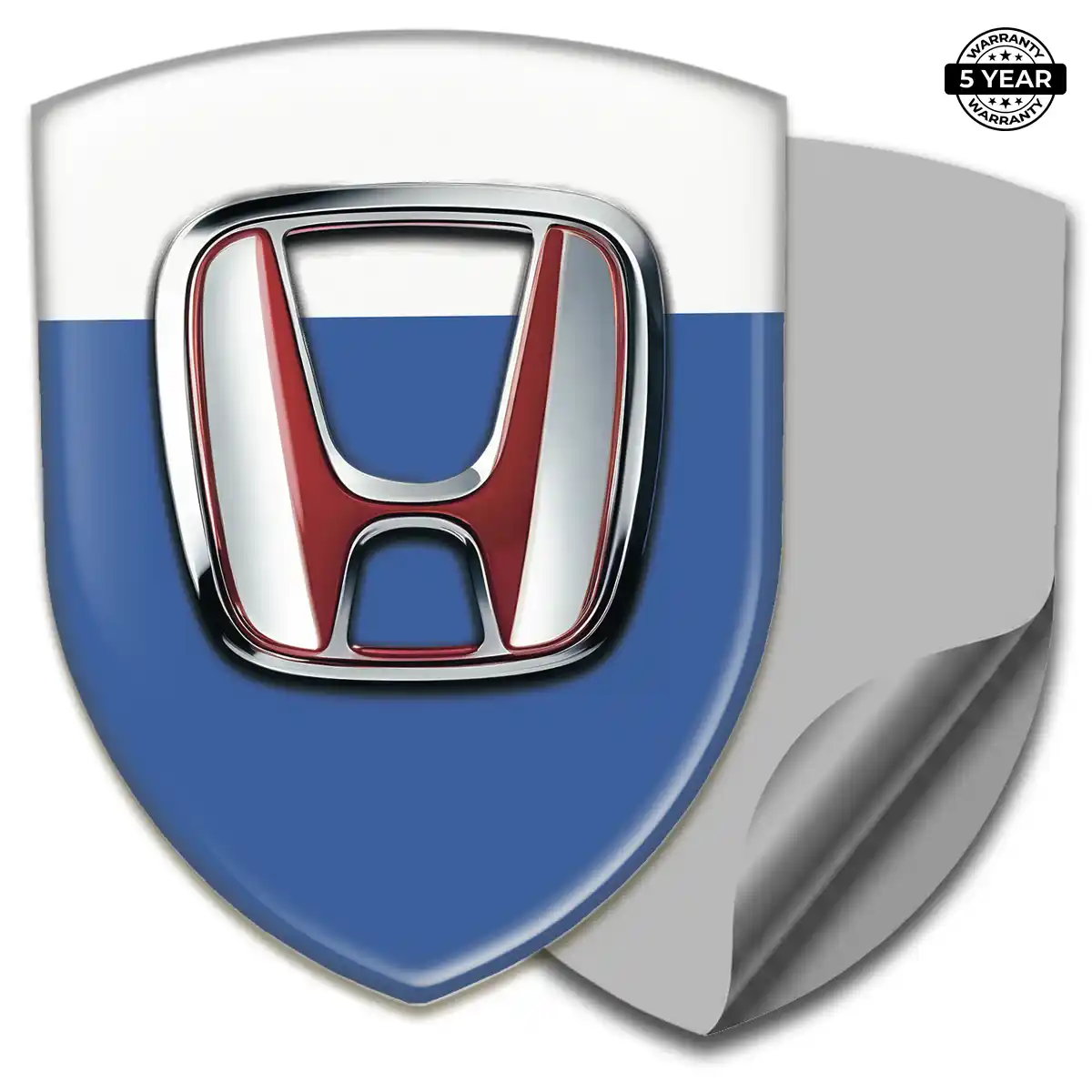 Honda Domed Logo Decal Refined Design
