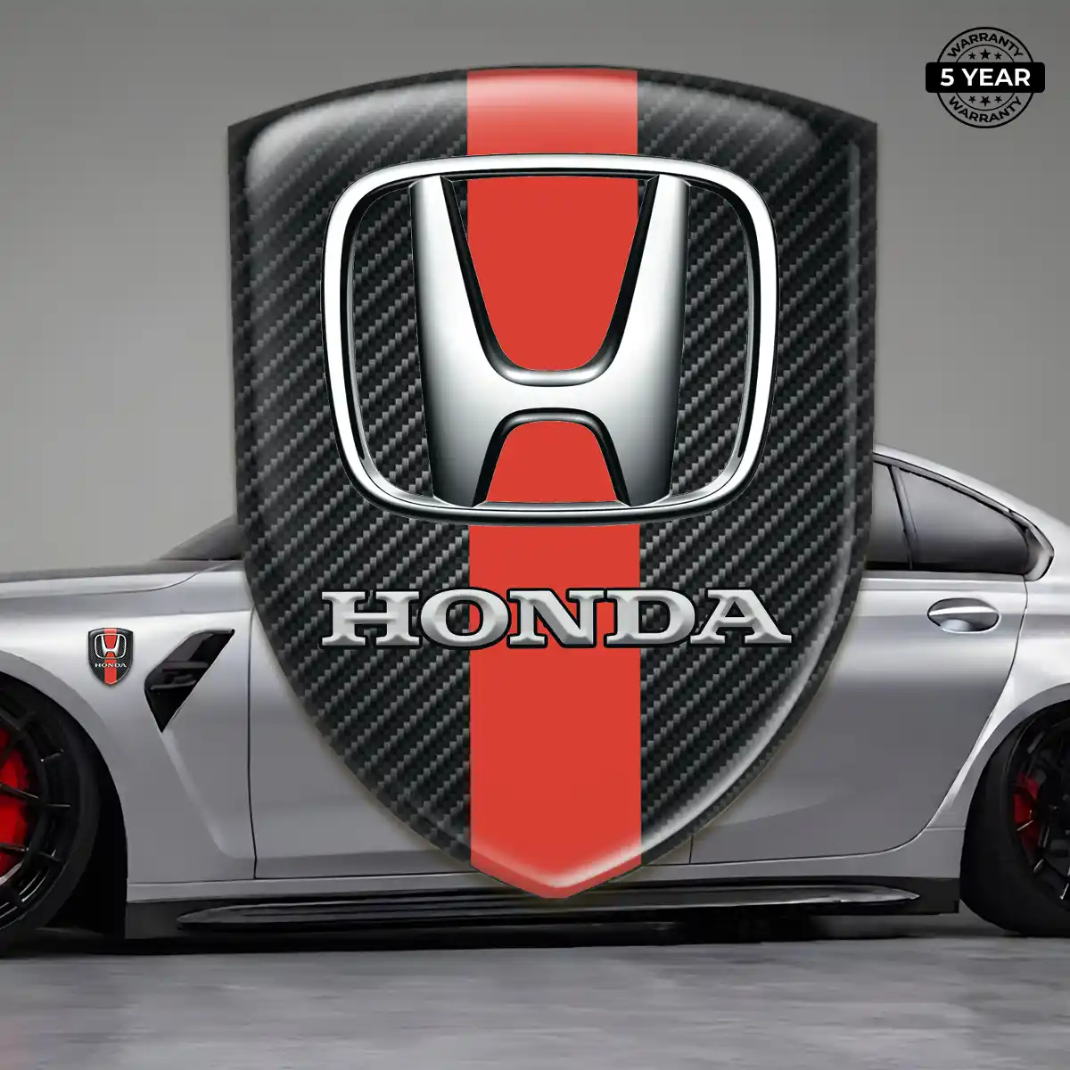 Honda Domed Logo Decal Resin Elite
