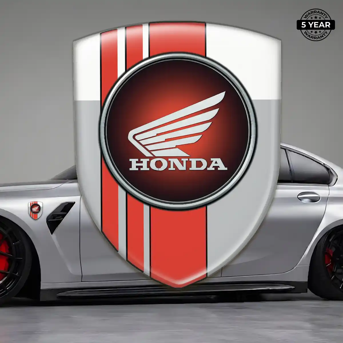 Honda Domed Logo Decal Resin Luxe