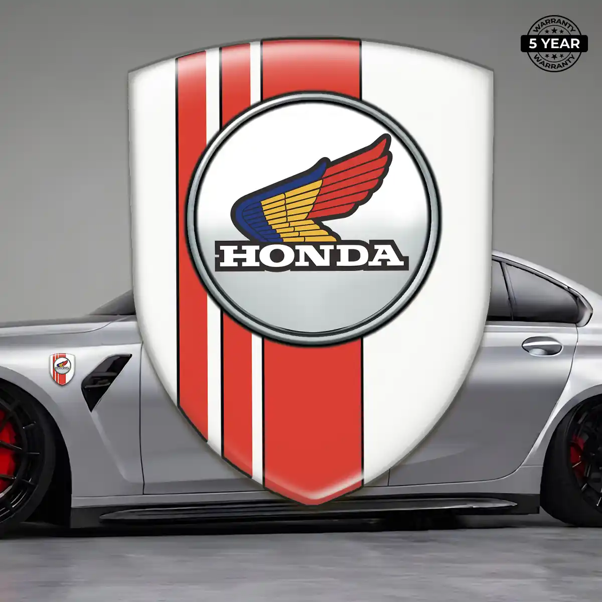 Honda Domed Logo Sticker Cabin Style