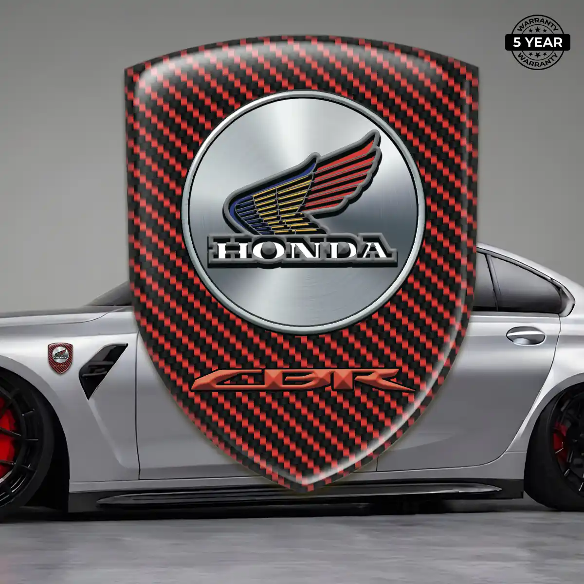 Honda Domed Logo Sticker Deluxe Edition