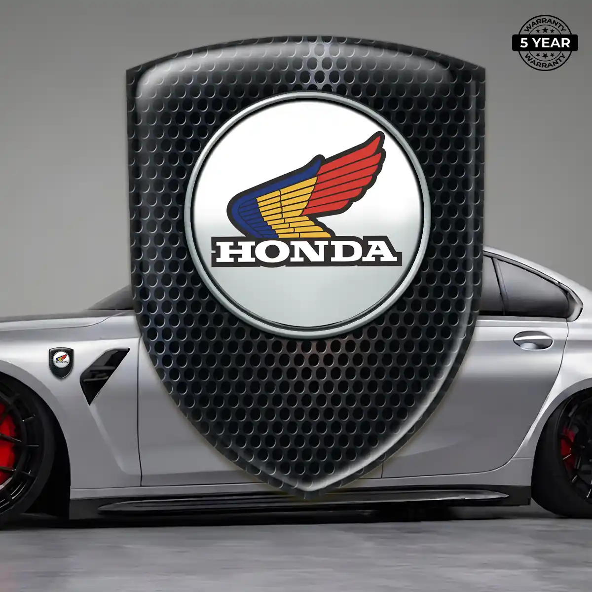 Honda Domed Logo Sticker Elite Finish