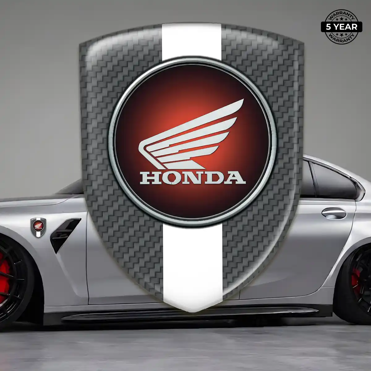 Honda Domed Logo Sticker Interior Elegance