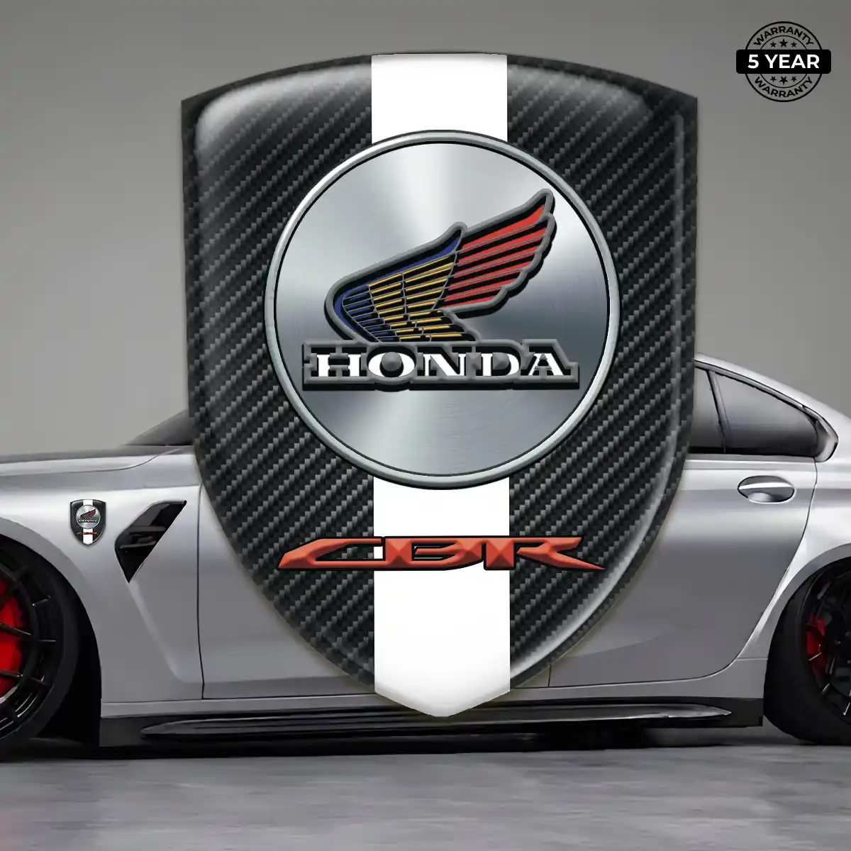 Honda Domed Logo Sticker Opulent Line