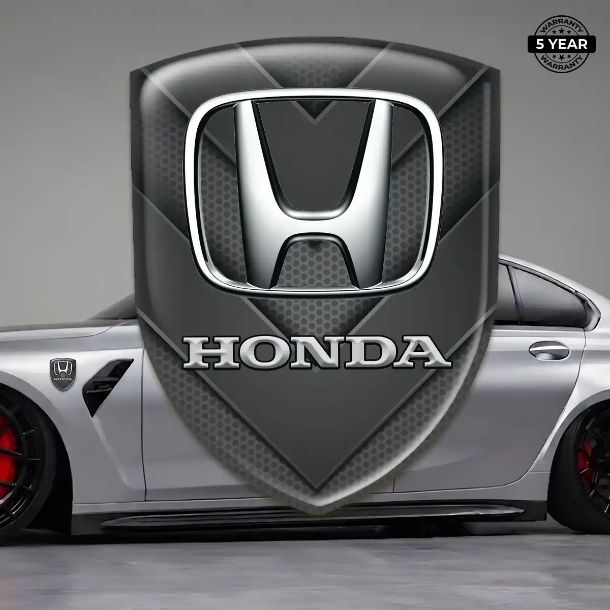 Honda Domed Logo Sticker Prime Quality