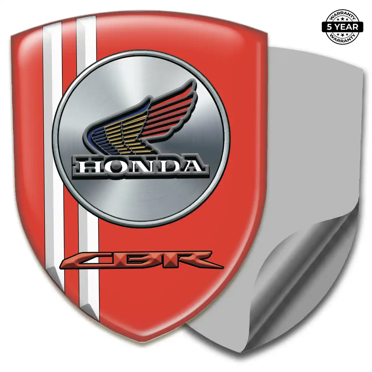 Honda Domed Logo Sticker Refined Design
