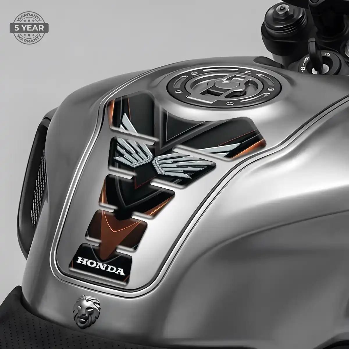 Honda Domed Tank Protector Sleek Style
