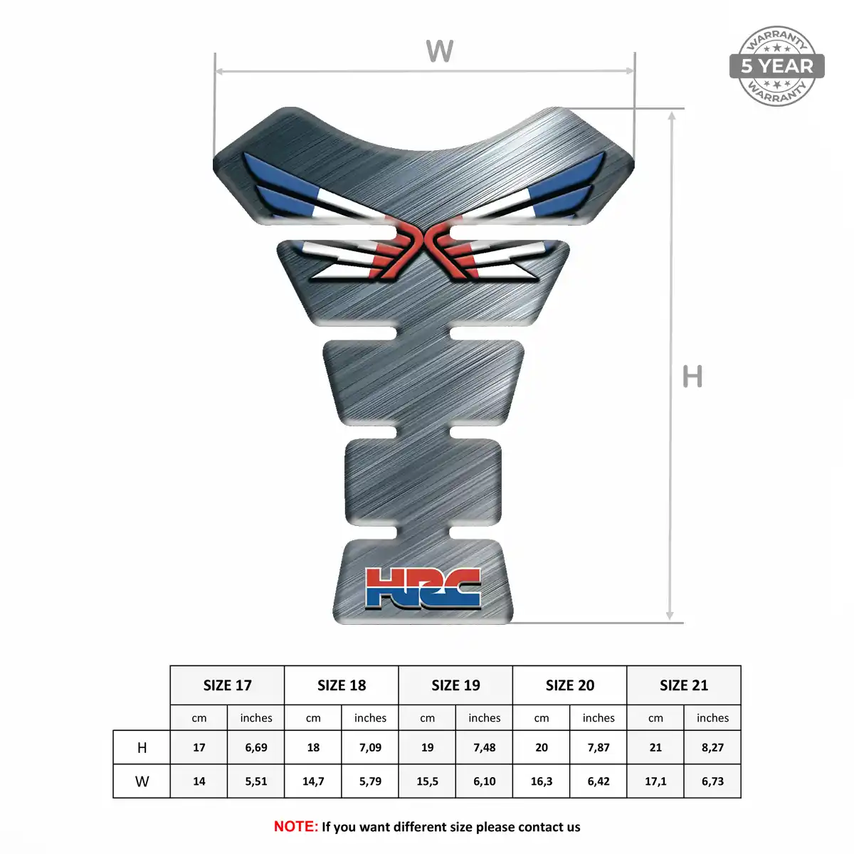 Honda Domed Tank Protector Superior Craft