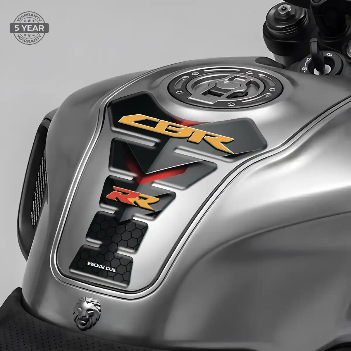 Honda Domed Tank Sticker Refined Design
