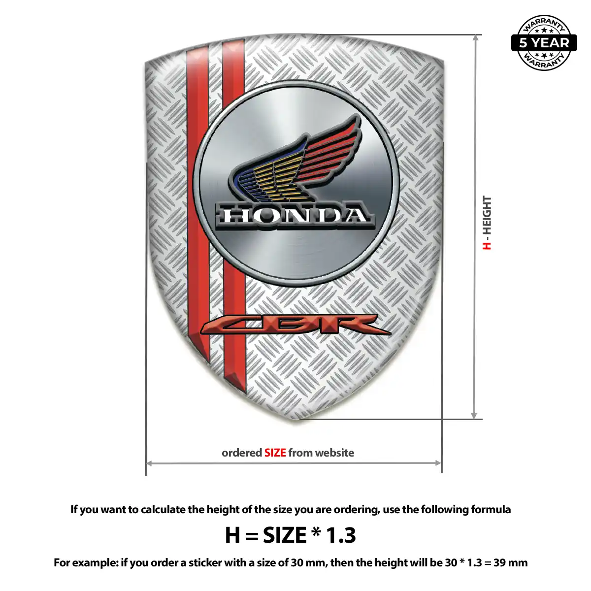 Honda Emblem Badge Logo Refined Design