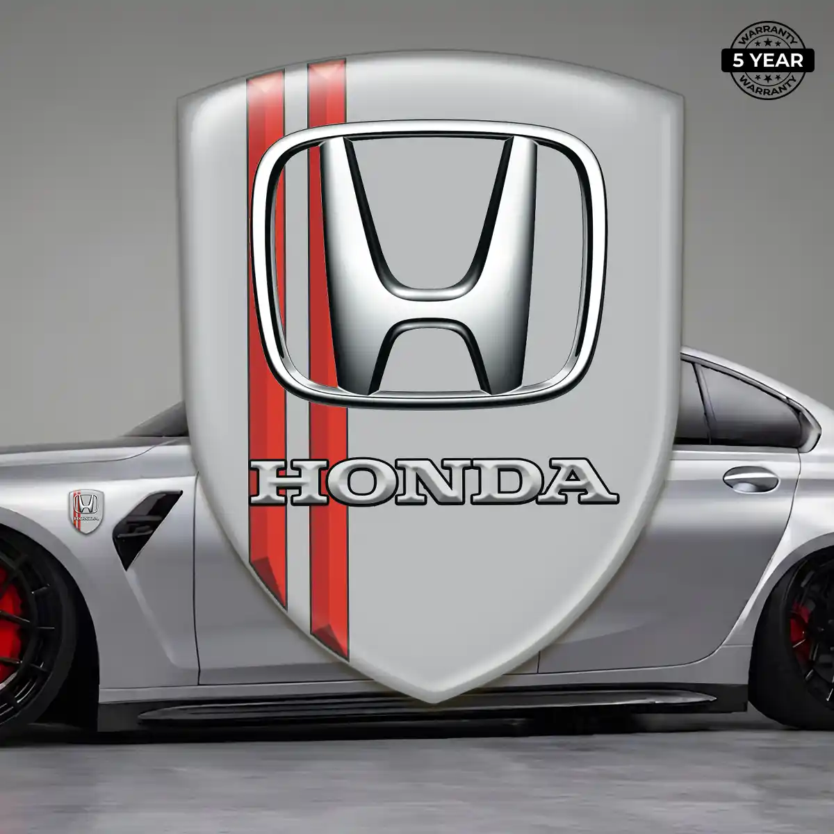 Honda Emblem Badge Logo Signature Grade