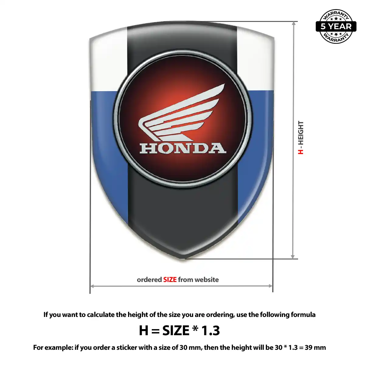 Honda Emblem Crest Interior Luxe