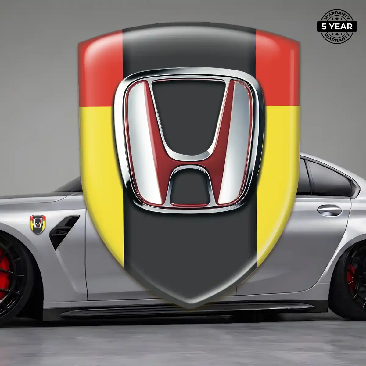 Honda Emblem Crest Outer Style
