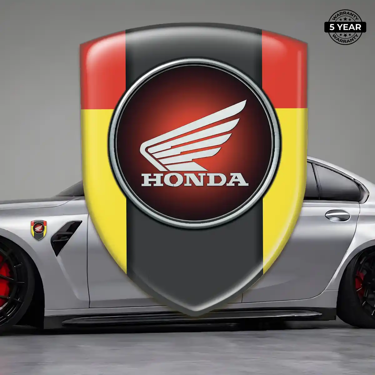 Honda Emblem Crest Premium Dome