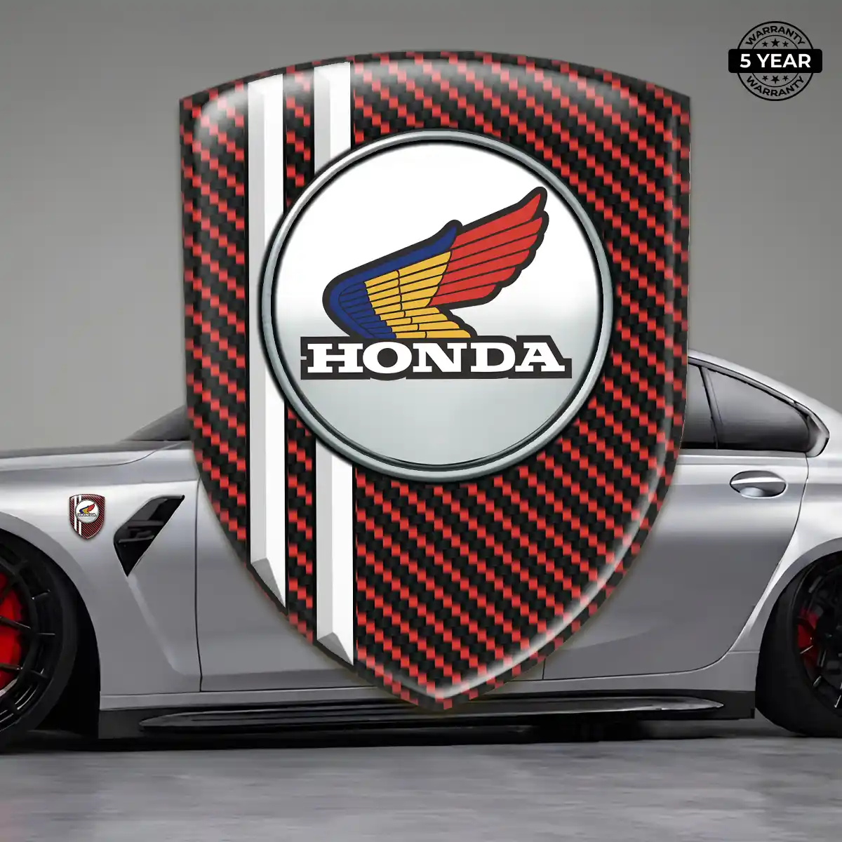Honda Emblem Domed Badge Cabin Style