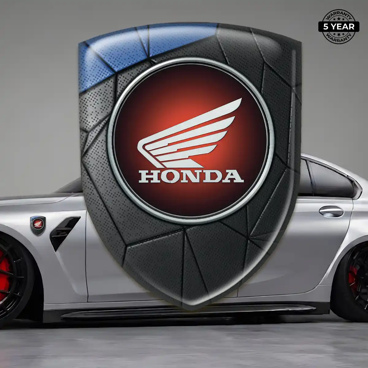 Honda Emblem Domed Badge Interior Elegance