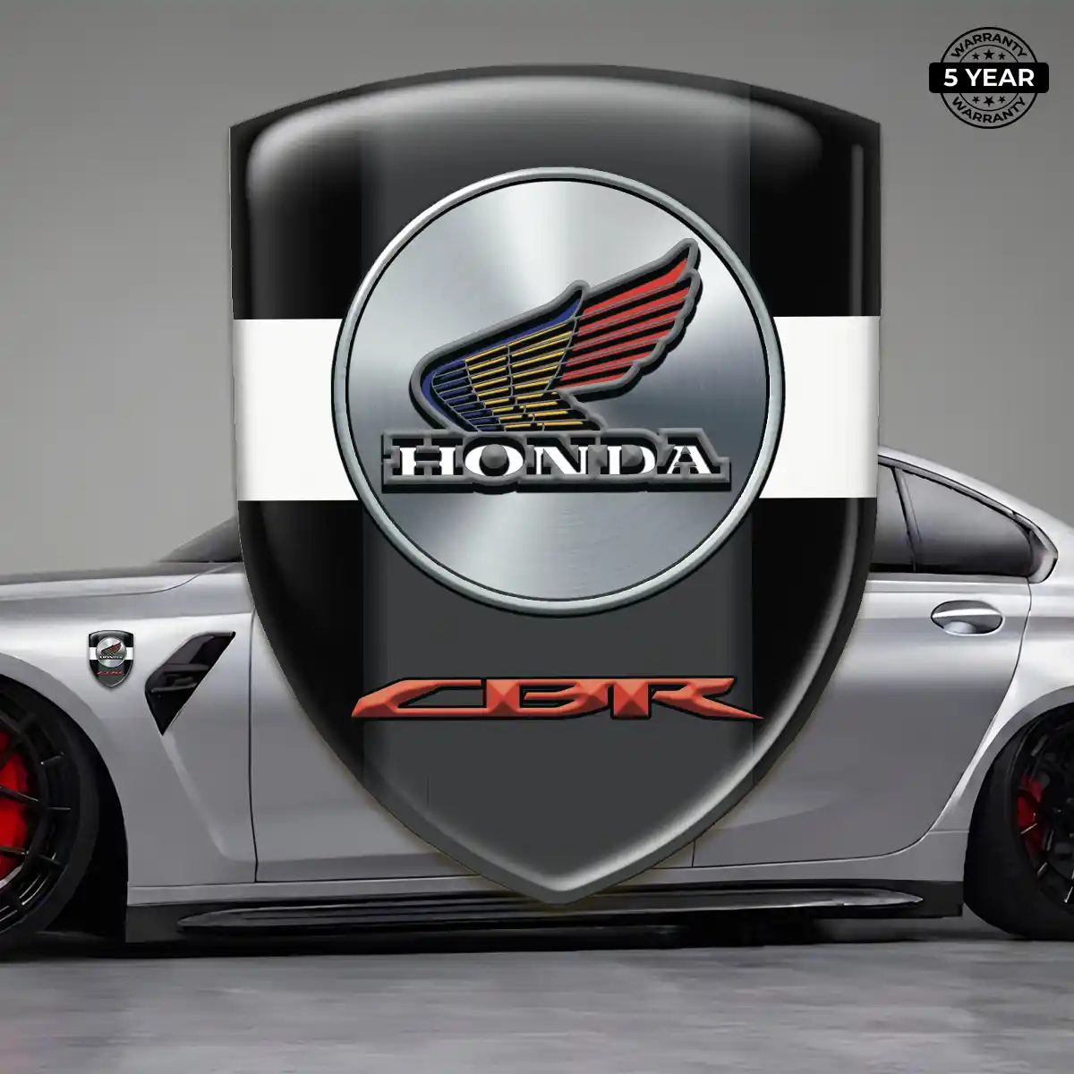 Honda Emblem Domed Badge Outer Style