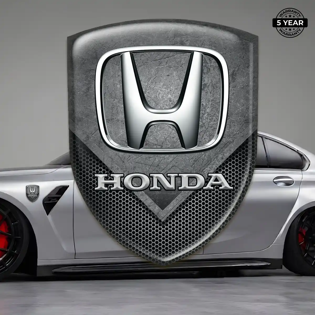 Honda Emblem Domed Badge Premium Dome