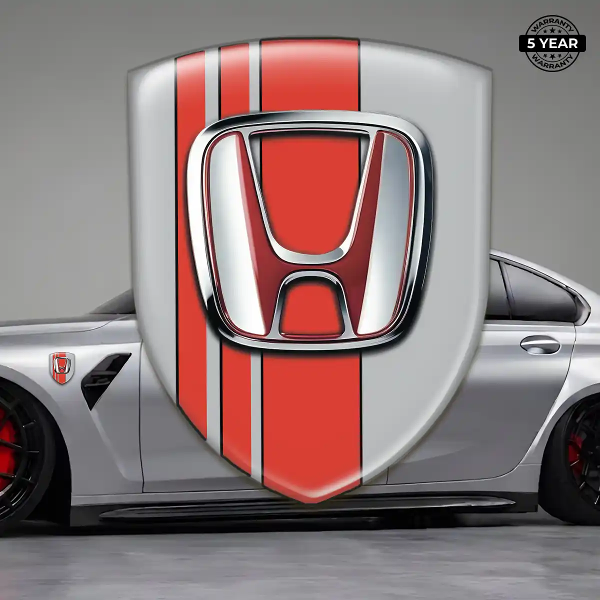 Honda Emblem Domed Badge Resin Elite