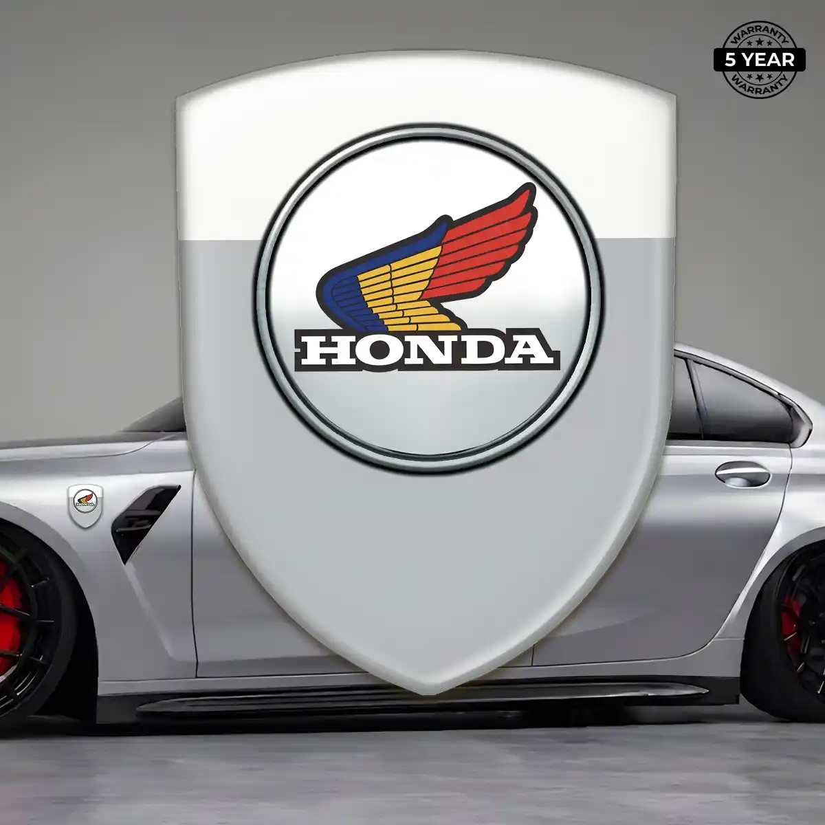 Honda Emblem Domed Badge Resin Luxe