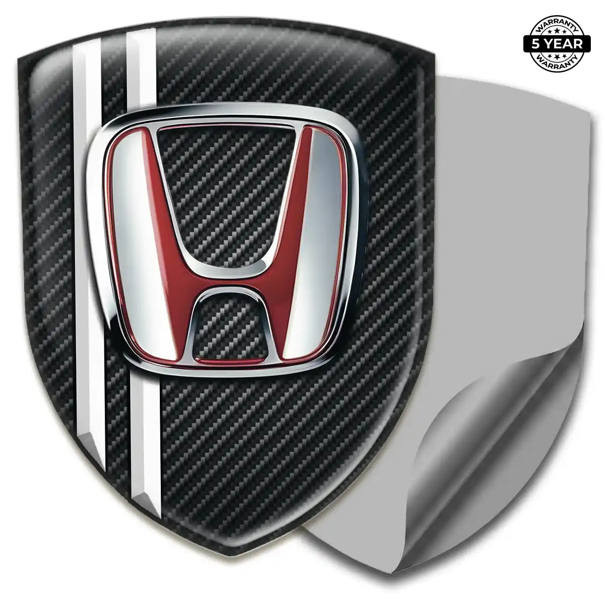 Honda Emblem Domed Badge Signature Grade