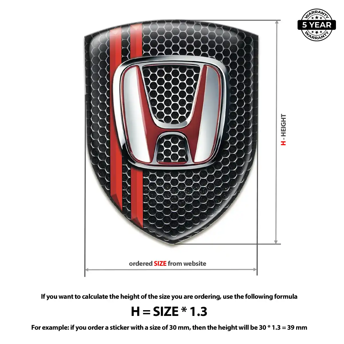 Honda Emblem Exclusive Series
