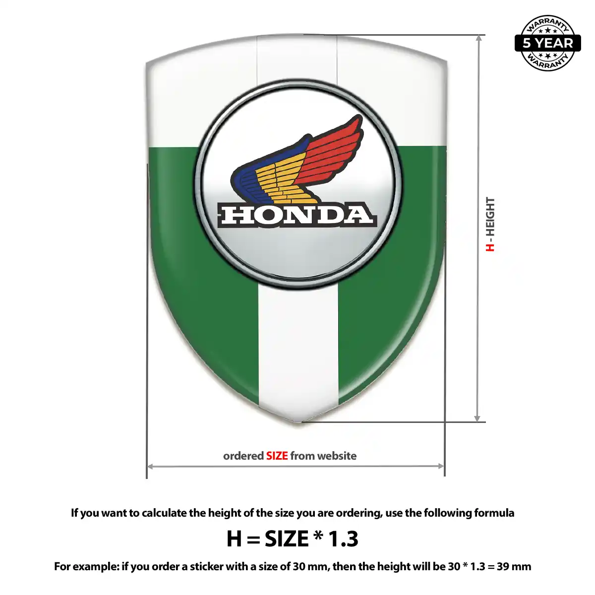 Honda Emblem Logo Elite Edition