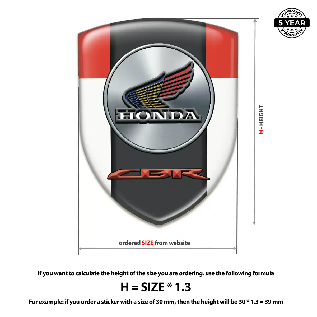 Honda Emblem Logo Exterior Luxe