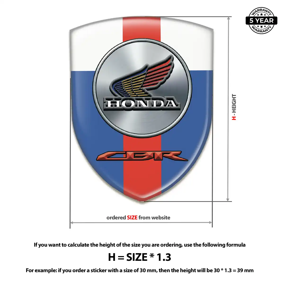 Honda Emblem Logo Signature Grade