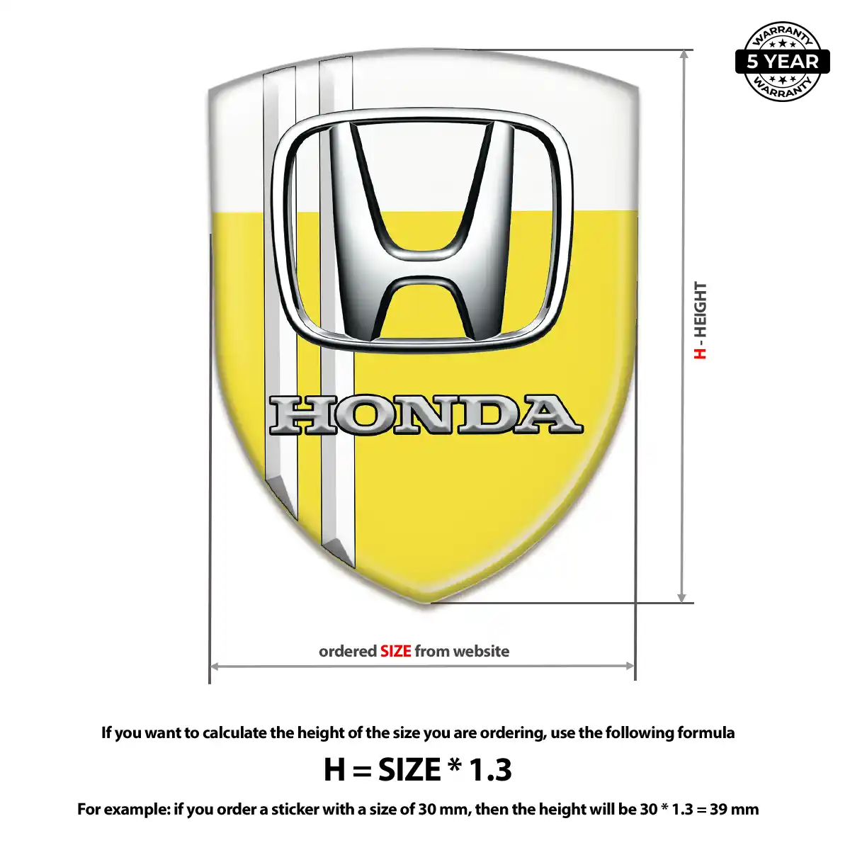 Honda Emblem Opulent Line
