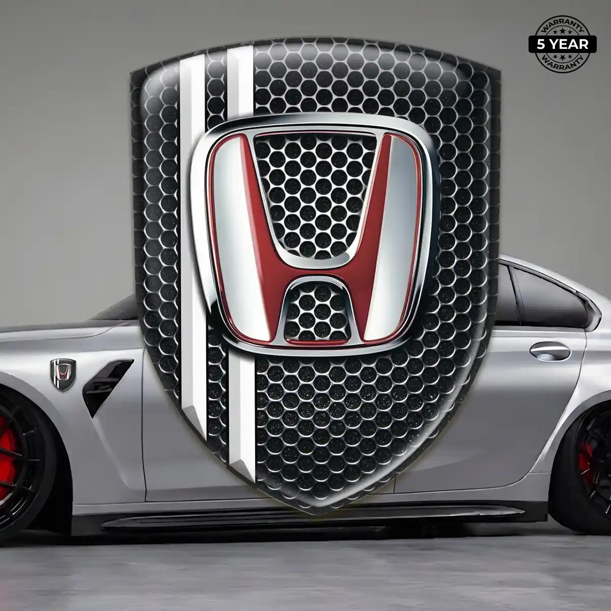 Honda Emblem Shield Outer Style