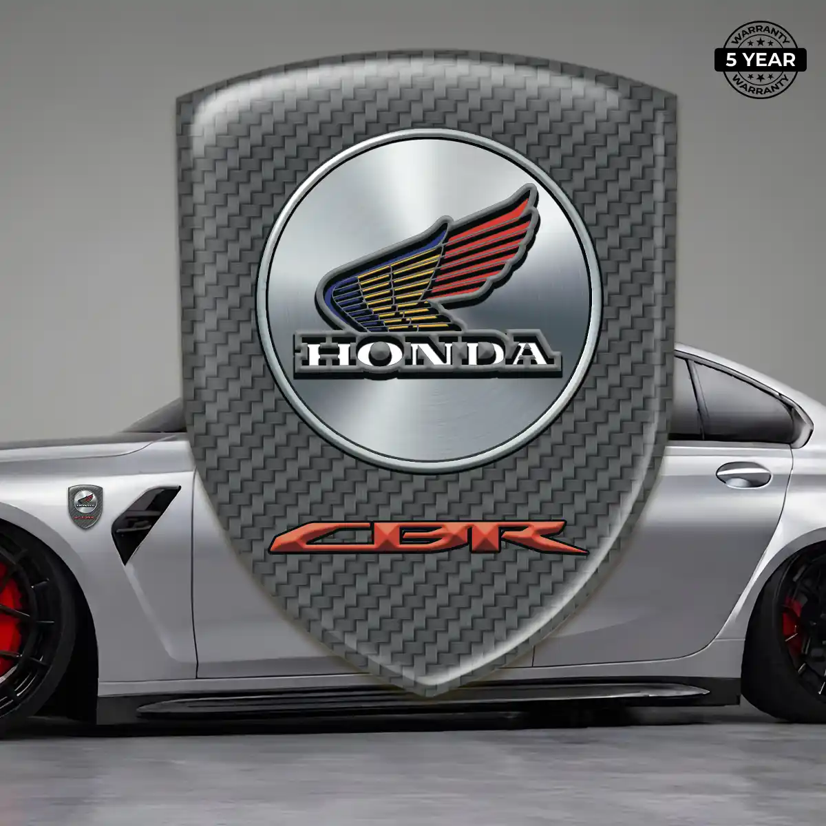 Honda Emblem Shield Sleek Style