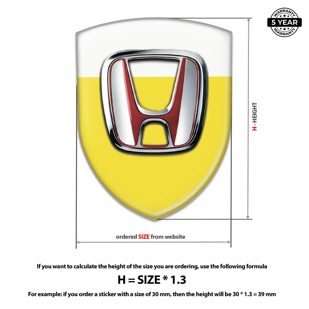 Honda Emblem Signature Grade