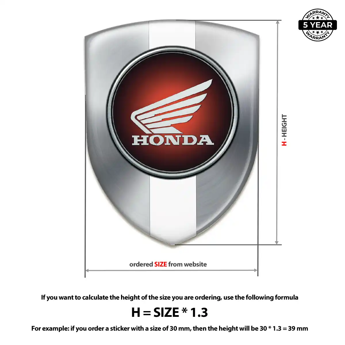 Honda Emblem Silicone Exclusive Series