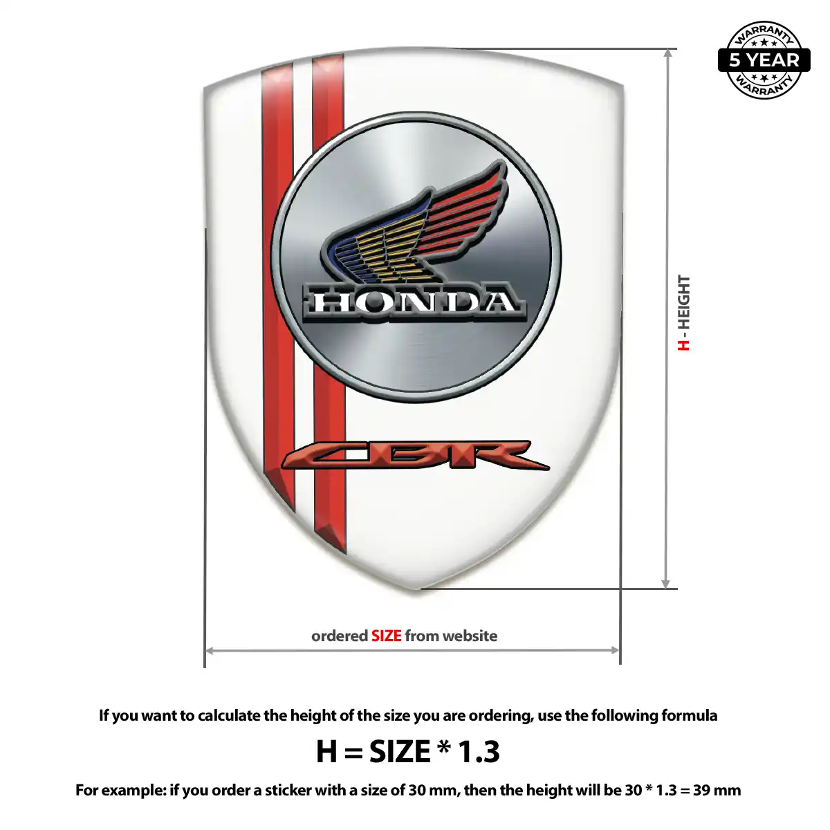 Honda Emblem Silicone Sleek Style
