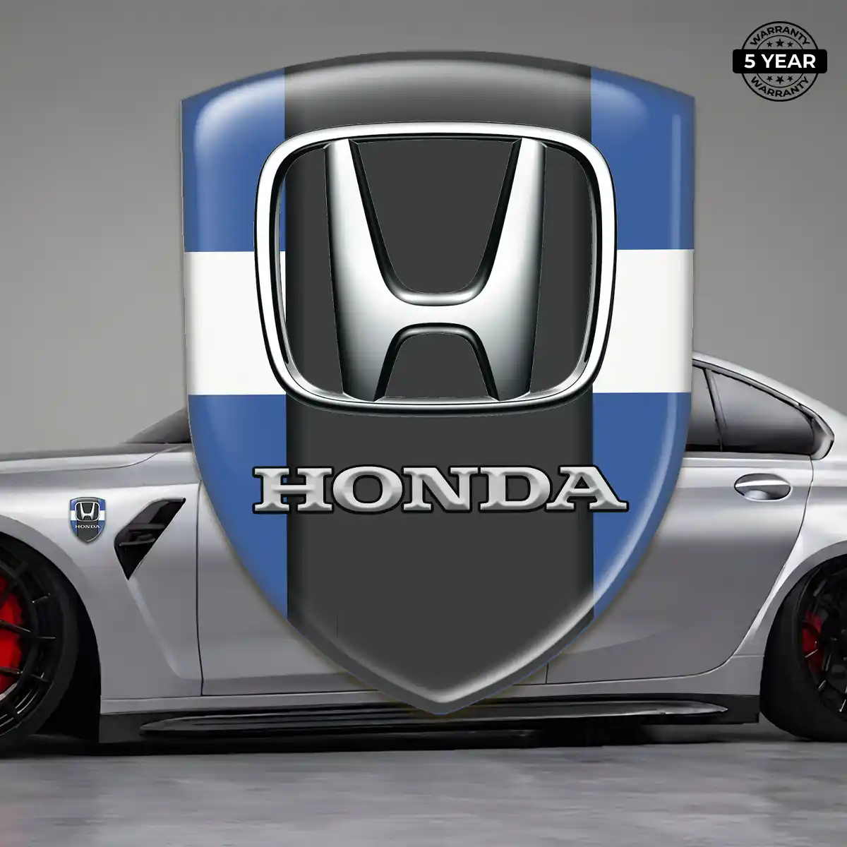 Honda Epoxy Domed Sticker Exterior Luxe
