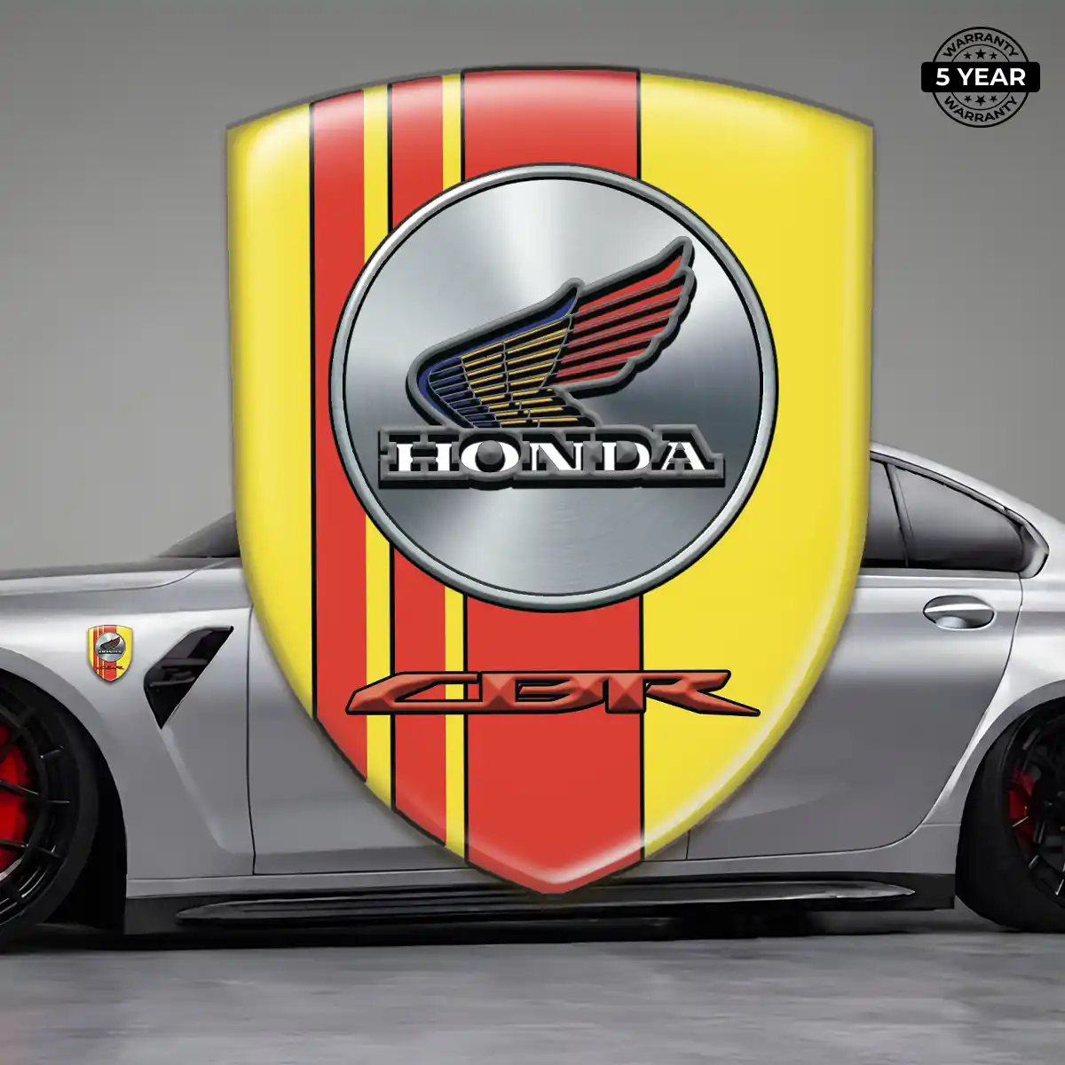 Honda Epoxy Domed Sticker Interior Elegance